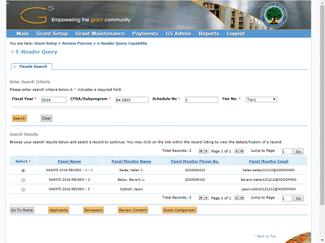 Screen image of this step