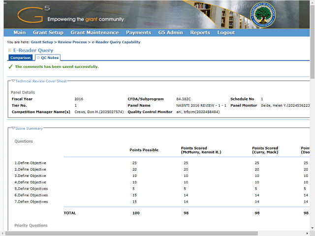 Screen image of this step