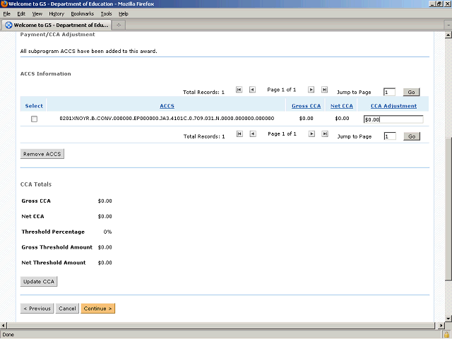 Screen image of this step