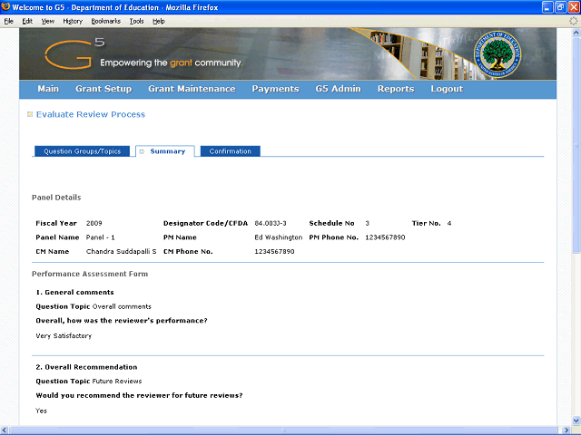 Screen image of this step