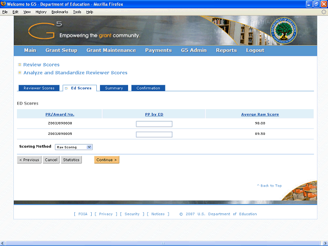 Screen image of this step