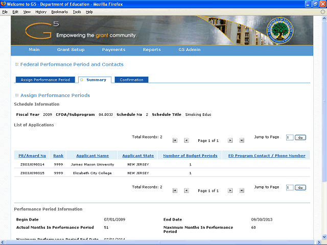 Screen image of this step