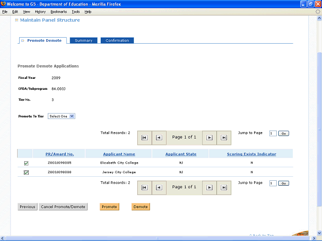 Screen image of this step