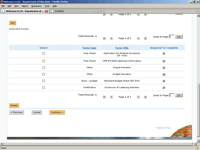 Screen image of this step