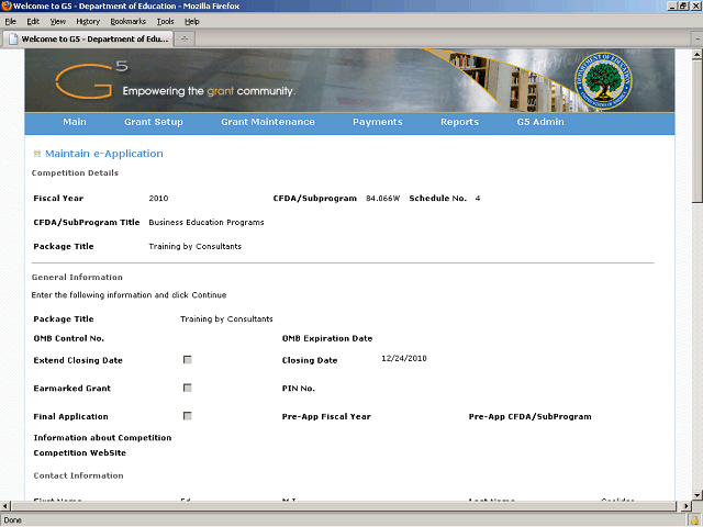 Screen image of this step