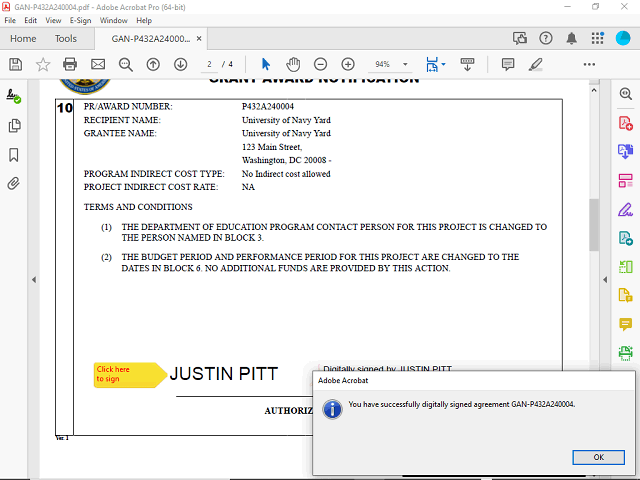 Screen image of this step