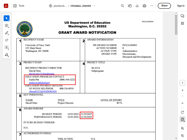 Screen image of this step