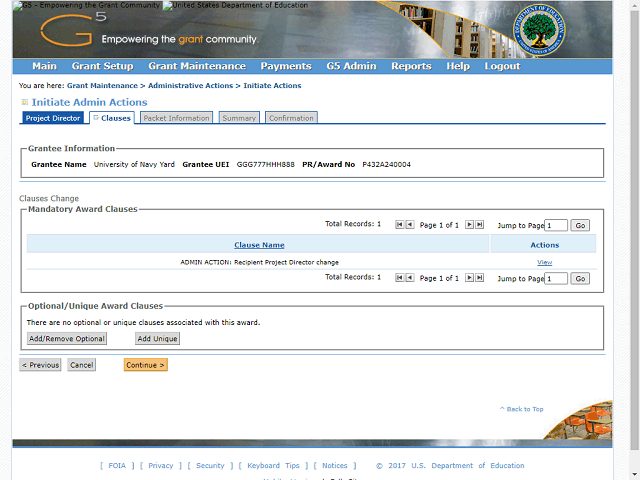 Screen image of this step