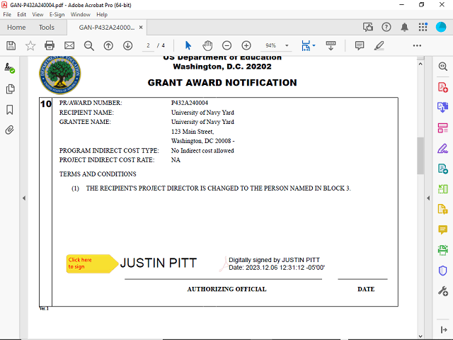 Screen image of this step