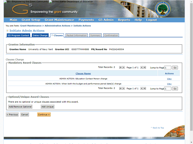 Screen image of this step