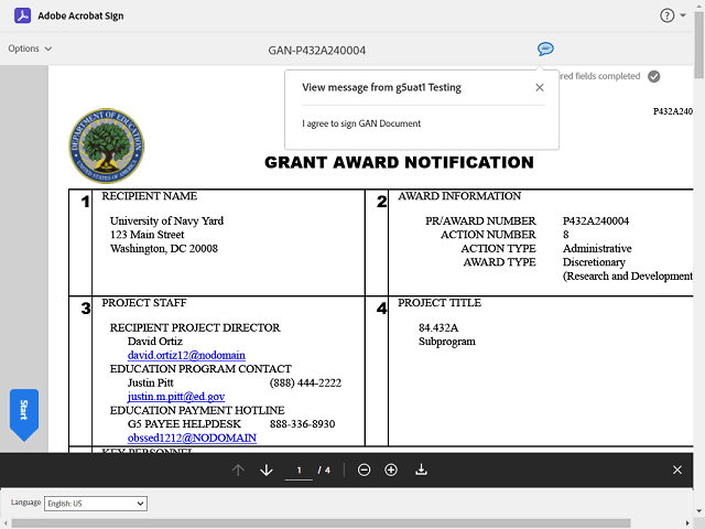 Screen image of this step