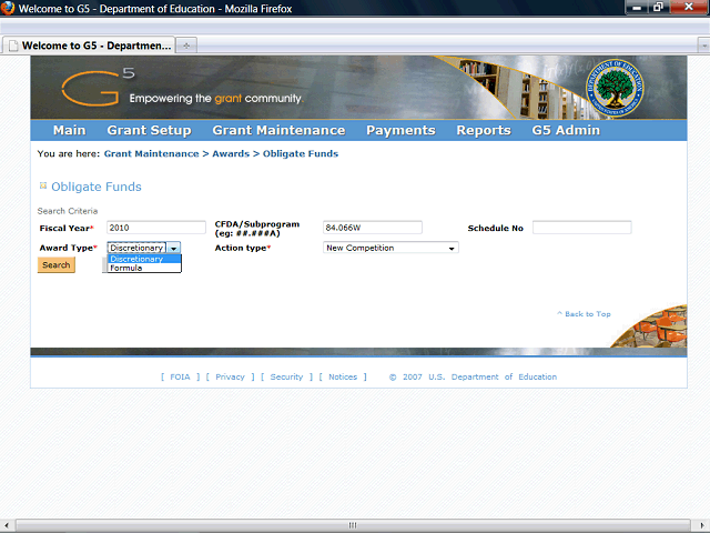 Screen image of this step