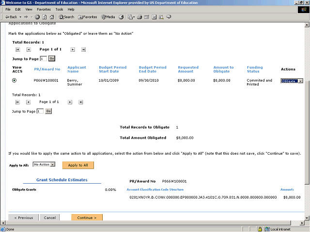 Screen image of this step