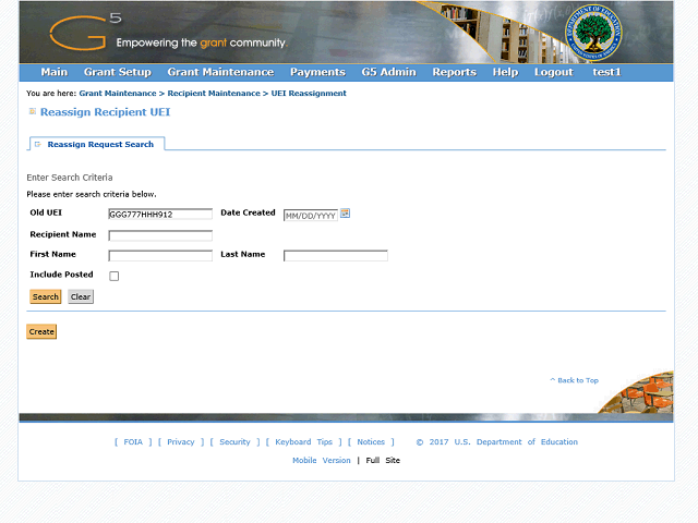 Screen image of this step