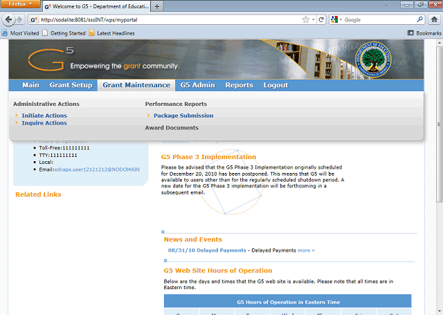 Screen image of this step
