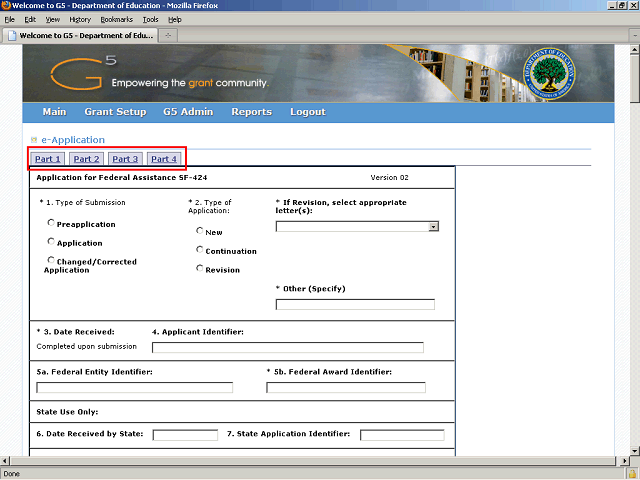 Screen image of this step