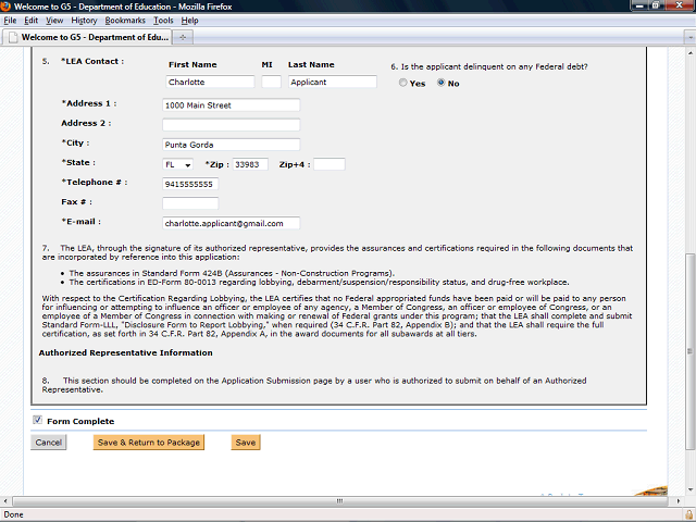 Screen image of this step