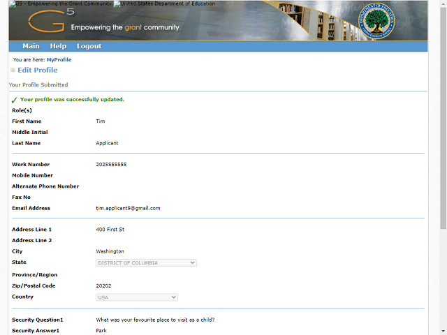 Screen image of this step