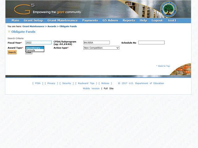 Screen image of this step