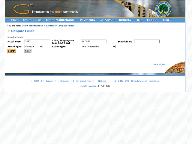 Screen image of this step