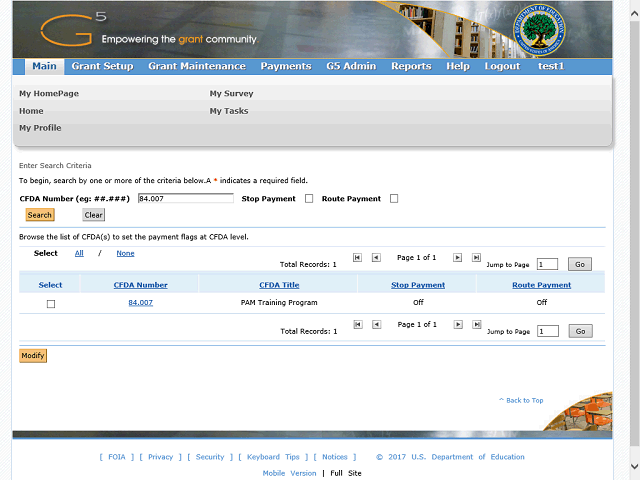 Screen image of this step