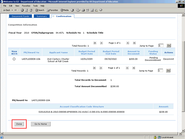 Screen image of this step