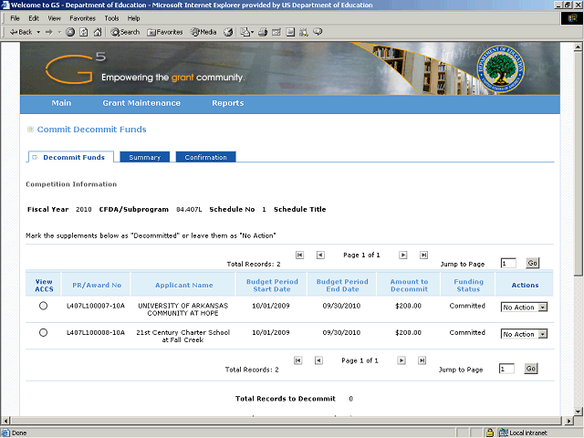 Screen image of this step