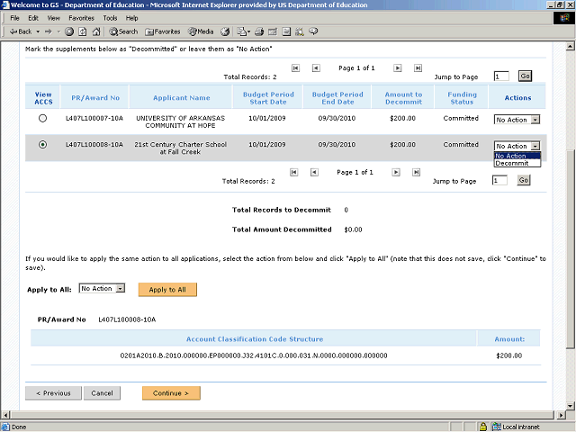 Screen image of this step