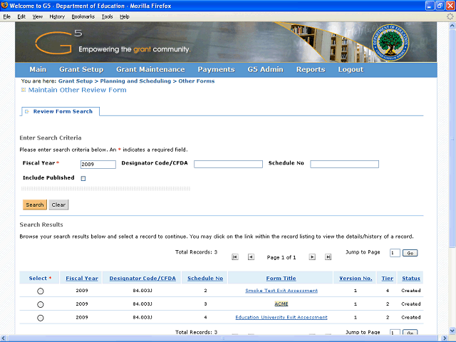 Screen image of this step