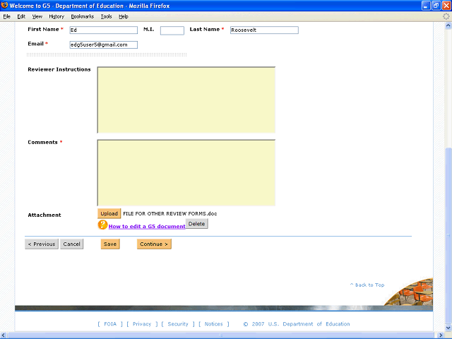 Screen image of this step