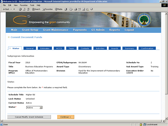 Screen image of this step