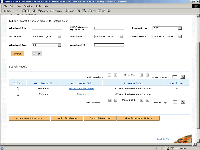 Screen image of this step