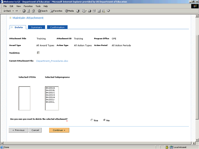 Screen image of this step
