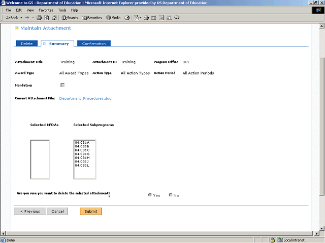 Screen image of this step