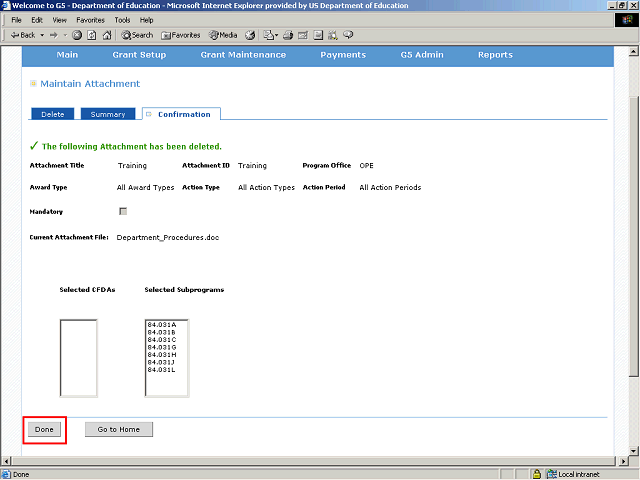 Screen image of this step