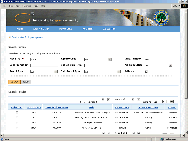 Screen image of this step