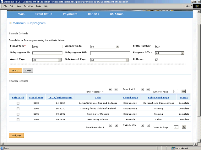 Screen image of this step