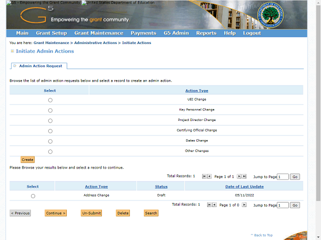 Screen image of this step