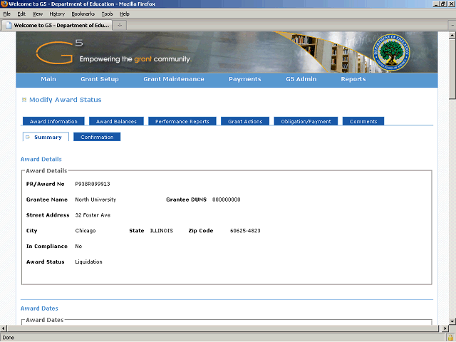 Screen image of this step