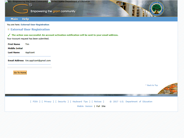 Screen image of this step