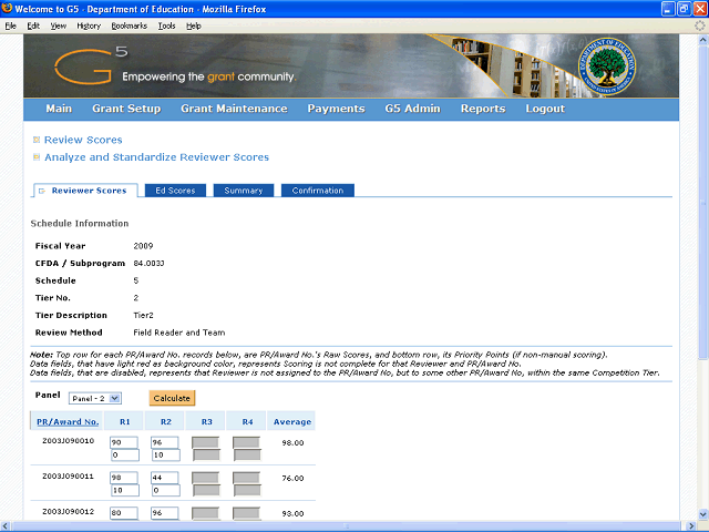 Screen image of this step