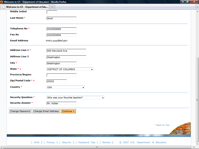 Screen image of this step