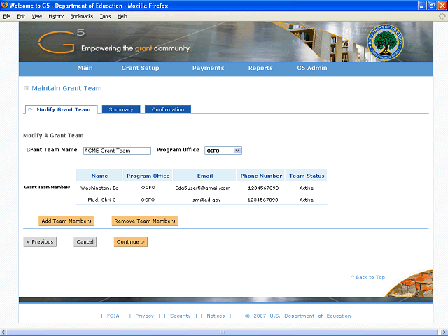Screen image of this step