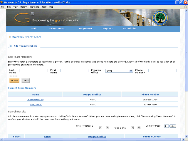 Screen image of this step
