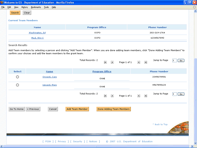 Screen image of this step