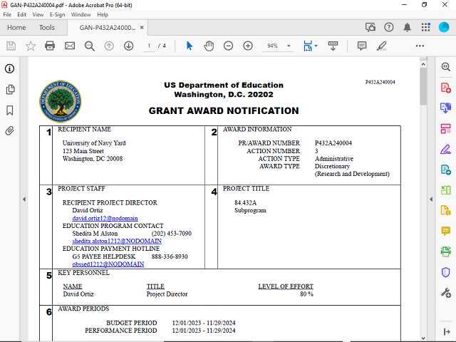 Screen image of this step