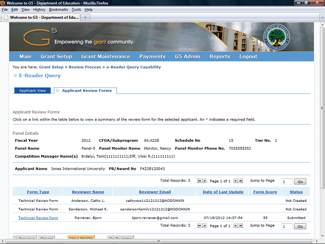 Screen image of this step