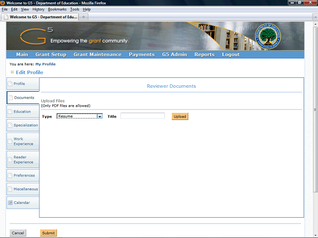 Screen image of this step