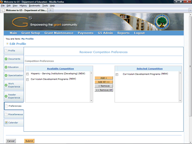 Screen image of this step