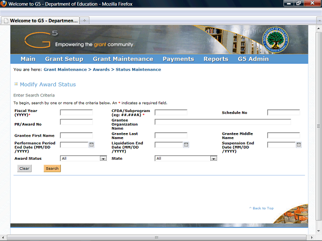Screen image of this step
